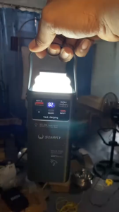 SOARFLY 60000mAH Ultra Capacity Power Bank 22.5W Fast Charging Built-in 4 Cables Outdoor Portable LED Light