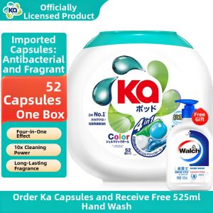 Fresh HY | Imported Concentrated Detergent Pods Anti-Bacterial Odor Removal Stain Fighting Color Protection Scented