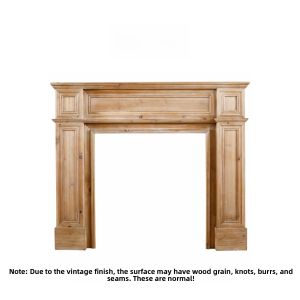 Black Wall-Mounted Fireplace Decorative Cabinet Living Room Display Shelf Solid Wood against Wall French Vintage Narrow Cabinet