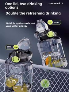 MONLEYTA | German Large Capacity High-Temperature Resistant Food-Grade Water Cup Suitable For Men And Women Summer New Model High Aesthetic Value