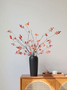 Đạo Cụ Hoa Giả Theo Phong Cách Trung Hoa Cổ Điển Để Trang Trí Phòng Khách TV Tủ Sách Phòng Khách Trang Trí Hoa Giả Quả Cây Khô