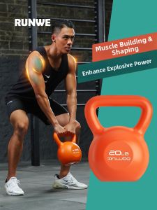 RUNWE |Mens Fitness Kettlebell Equipment For Home Strength Training