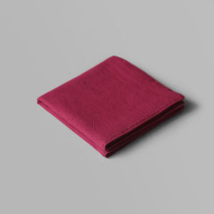 Handmade Thick Cotton Linen Double Layer Single Color Absorbent Towel Tea Ceremony Cloth Handkerchief Square Tea Towel