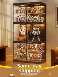 YINGGANG | Transparent Storage Cabinet for Toys Models and Figurines