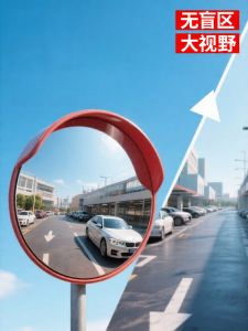 DIQIANG | Convex Road Safety Mirror with Fixed Pole