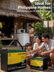 HONSTONE 12V 100Ah LiFePO4 Battery Rechargeable Lithium Battery Smart BMS Solar Battery 10000+ Deep Cycles