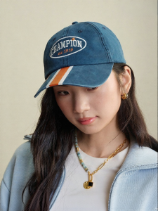 Champion | Vintage Stripe Americana Trend Baseball Cap