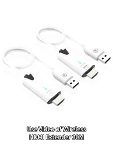 1080P 5.8G 30M Wireless HDMI-Compatible Video Audio Transmitter Receiver Extender Display Adapter Dongle For TV Box Monitor PC