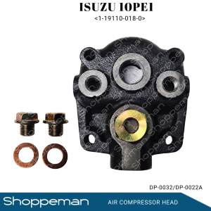 ISUZU 10PE1 AIR COMPRESSOR CYLINDER HEAD 1-19110-018-0 DP-0032 DP-0022A