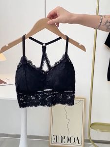 Áo bra ren hoa đệm bàn tay nâng ngực (có sẵn - miễn ship) áo hai dây croptop có sẵn mút ngực siêu hot M151.