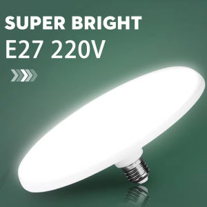 15W LED Bulb AC 220v E27 Base Energy Saving Lamp Household Indoor Lighting Flying Saucer Light 6500k Ceiling Lamp Garage Light