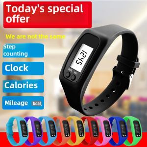 Student Sports Pedometer Walking for the Elderly Pedometer Multi-Functional Kids Watch Smart Bracelet Calories