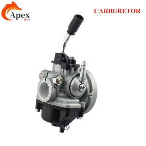 Motorcycle 19mm Racing Carburetor with 58mm Air Filter For 2 Stroke 49cc 50cc 70cc 80cc Motorized Bike Bicycle Mini Bike ATV