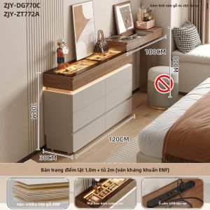 ZUNTONGGE | Tủ Lưu Trữ Trang Sức Đa Năng Hai Mặt