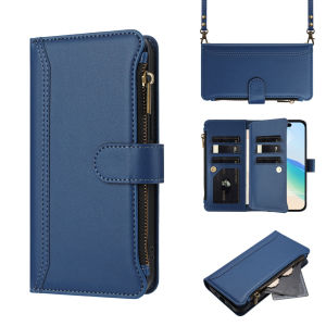 Apple 17 Phone Case Full Cover Crossbody iPhone 15 pro Max Flip Cover 14 plus Leather Cover 13 pro Anti-Fall Protective Case SE2 Strap 12 Lanyard 11 Card Insertion XR Shell 16 Wallet