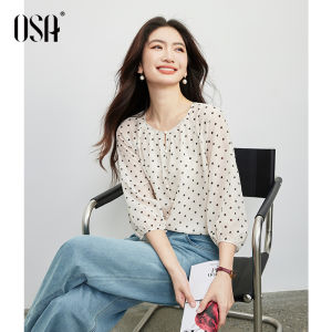 OSA | Vintage Polka Dot Blouse