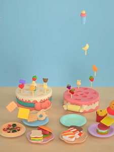 24pcs Colored Rubber Clay Super Light Clay with Tools Soft & Ultra Light Clay Play Dough Permainan Kanak