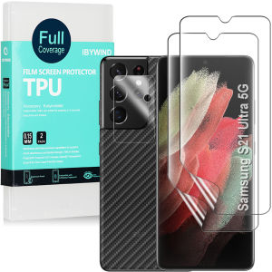 [2 Cái Pack] Ibywind Samsung Galaxy S21 Ultra 5G ClearTPUFilmScreenProtector