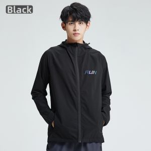 BURUITE | Windproof Woven Hooded Jacket Zipper Front