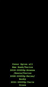 Harga Sepasang Mirror Cover Spion Tutup Batok Spion Raize Rocky All Variant 2021 - 2024 Up Chrome Hitam Carbon Glossy polos GR Sport