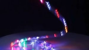 10M FLAT THREE WIRE CHRISTMAS LIGHT LED DECORATIVE LIGHT INDOOR AND OUTDOOR WATERPROOF LIGHT