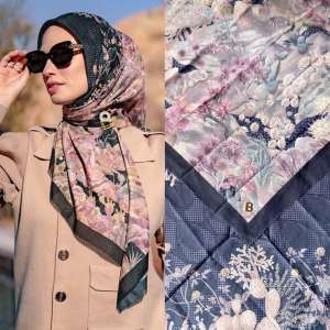 Hijab Segiempat Buttonscraves YUCCA Series with Logo B Pouch Semi Premimum
