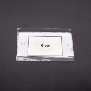 2PCS Plass Or Glass Top Screen Protector Cover Lens Replacement For 3DS Front LCD Equipped With Strong Adhesive backing