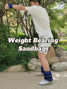 Weight Bearing Sandbags / Adjustable Fitness Weight Bag / Ankle Wrist Weights / Sand-Filled Running Bag Fireheart Warrior