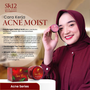 Acne Moist - Cream Kulit Berjerawat - Memelihara kelembaban dan Melindungi Kulit Wajah dari Sinar Matahari