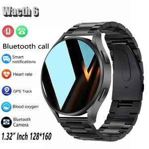 LAXASFIT 2025 New Smart Watch 6 Bluetooth Call Sports Health Monitoring Men Women Smart Watch Gift For Android IOS