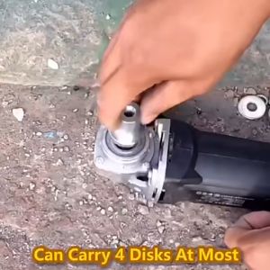 Adaptor Gerinda Jadi Mesin Bobok Ring Mur & Adapter Wall Chaser Grooving Tembok Beton