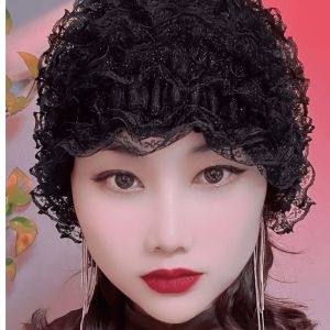 Thin Lace Hair Cap for Covering White Hair Winter Spring Autumn Winter Hat Scarf Brand Unbranded Silk Fabric Head Cover