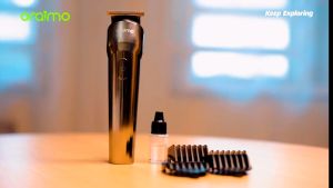 Oraimo Style Hub Electric Shaver OPC-TR10 Smart Trimmer 5W Alat Cukur Elektrik Rambut Jenggot Black Free Hair Brush