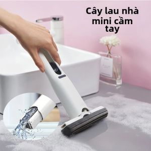 Chổi Lau Nhà Mini Gấp Gọn Tự Vắt Thân Thiện Với Môi Trường Làm Từ Sợi Bông Dùng Để Lau Sàn Bàn Cửa Sổ Xe Hơi Gạch Và Tường