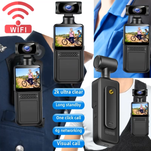 Wifi 2K Ultra HD Pocket Action Camera 180° Rotatable Vlog Wifi Mini Sports