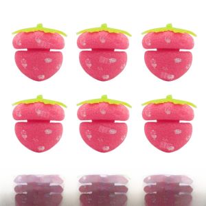 No-Harm Strawberries Lazy Person Sleep-Over Hair Curling Irons Fixed Curlers Sponge Sleep-With Hair Rolls Home Personal Care Tools