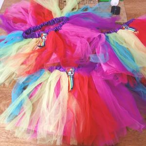 High Heel Designed Princess Tutu Dress for Girls