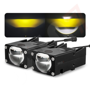 JALN7 Grid light LED Pods 4" 2" Car Motorcycle Headlight Projector Lens Fog ATV UTV Off Road High Low 2 450 000-Lux 12V24V