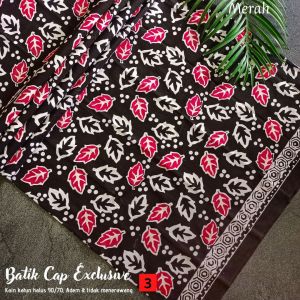 Kain Batik Cap Garutan 2 Series - Motif Daun Series - Batik Cap (Bukan Batik Print) - Fashion Batik Pria Wanita - Batik Kombinasi