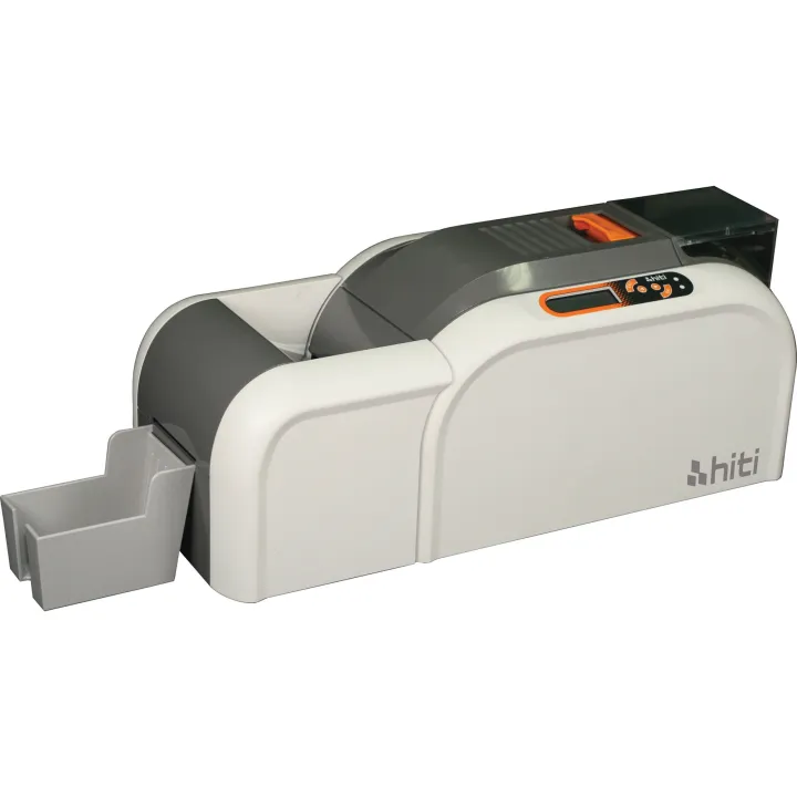 hiti CS-200e ID Card Printer Dual Side, RFID Card Printer, Proximity Card Printer, Employee Card Printer, Student Card Printer, Loyalty Cad Printer, Membership Card Printer, Direct to Card Thermal Printer