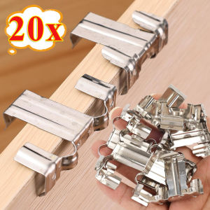 20Pcs 30/35MM Stainless Steel Solar Panel Photovoltaic Water Guide Clip Deflector Mud Drain Button Water Redirection Clips
