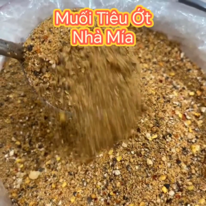Muối Tiêu Ớt Siêu Cay Mẹ Mía Chấm Trái Cây Hải Sản Gia Vị Đặc Sản Tây Ninh