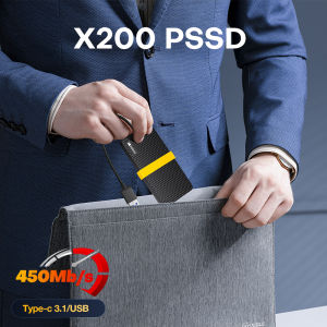 Kodak | KODAK Original X200 External SSD Hard Drive HD Externo USB3.1 Portable SSD 256GB 512GB 1TB 2TB For Laptops Smartphone PC TV