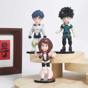 Miniso | 8CM My Hero Academia Anime Figure Deku Midoriya Izuku Figure Bakugou Katsuki Dabi All Might Boku no Hero Academia Action Figure