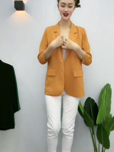 Women Elegant Designed Niche Slim Leisure Blazer