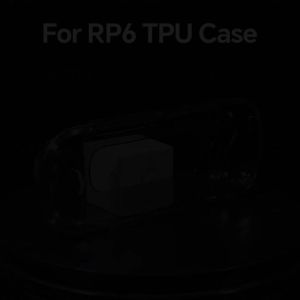 TECTINTER | For Retroid Pocket 6 TPU Transparent Soft Case Protective Case Wear-Resistant Waterproof Cover Handheld Game Console Accessories