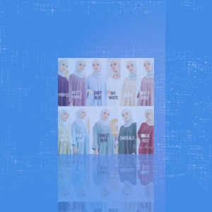 Muslimah Dress Loose Suit Mulan Basic Baggy in Purple Dusty Purple Baby Blue Off White Nude Dusty Rose Dusty Green Dusty Blue Forest Blue Emerald Brick Red