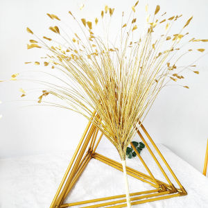 Artificial peacock grass Decorative plant Feather Flower Home Wedding Decoration