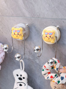 Strong Adhesive Hooks Weight Bearing No Drilling Bathroom Storage Rack Home Bedroom Door Back Traceless Adhesive Hooks