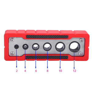 Precise Pocket Hole Jig Woodworking Drill Locator Self-Centering Dowel Jig